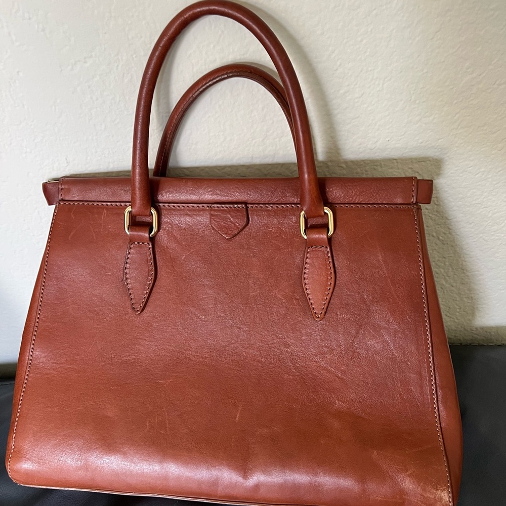 I Medici Firenze leather top-handle bag missing strap